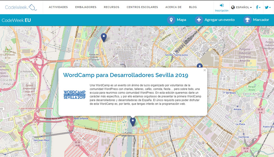 WordCamp-Sevilla-2019-con-CodeWeek